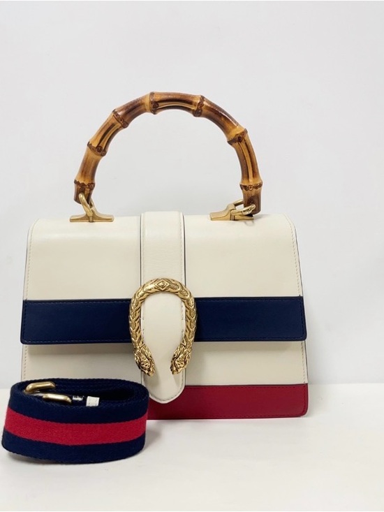 Gucci Handbags - Gucci Dionysus with Bamboo-Handle Top Handle with adjustable guitar strap